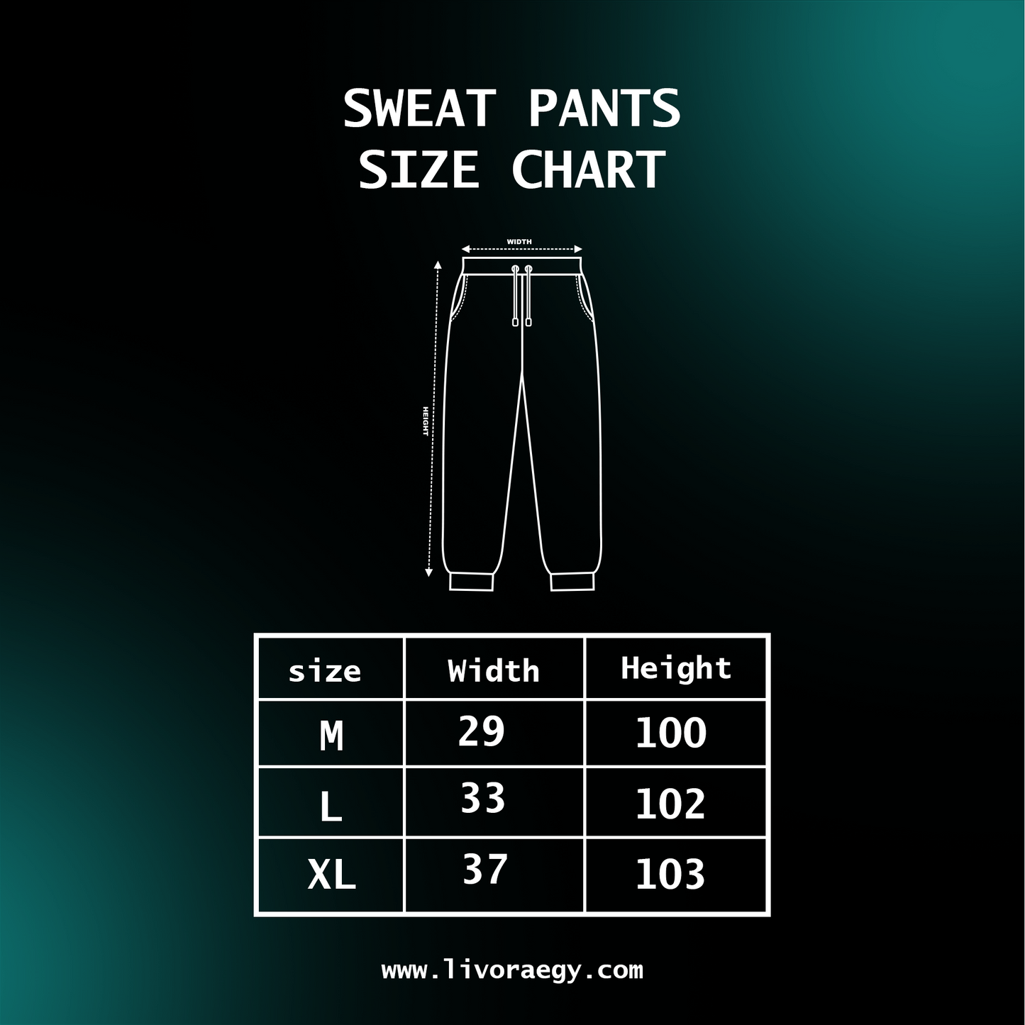 LOGO SWEATPANTS BLACK