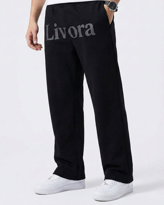 LOGO SWEATPANTS BLACK