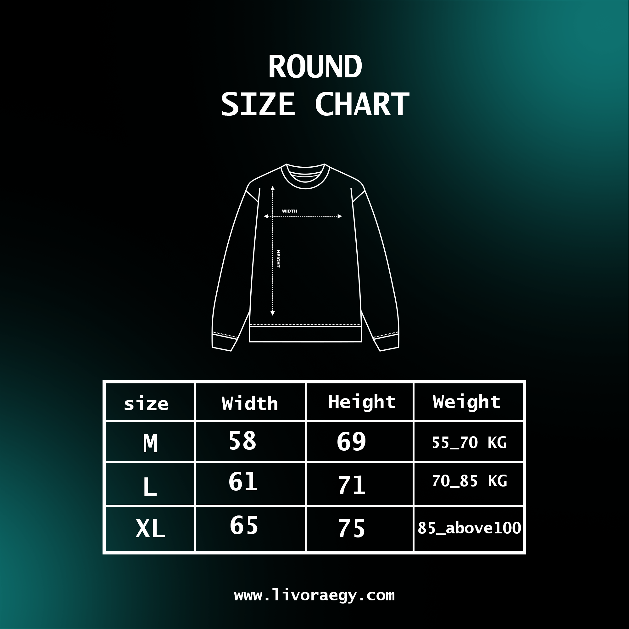 Black Edition -LIVORA Signature ROUND