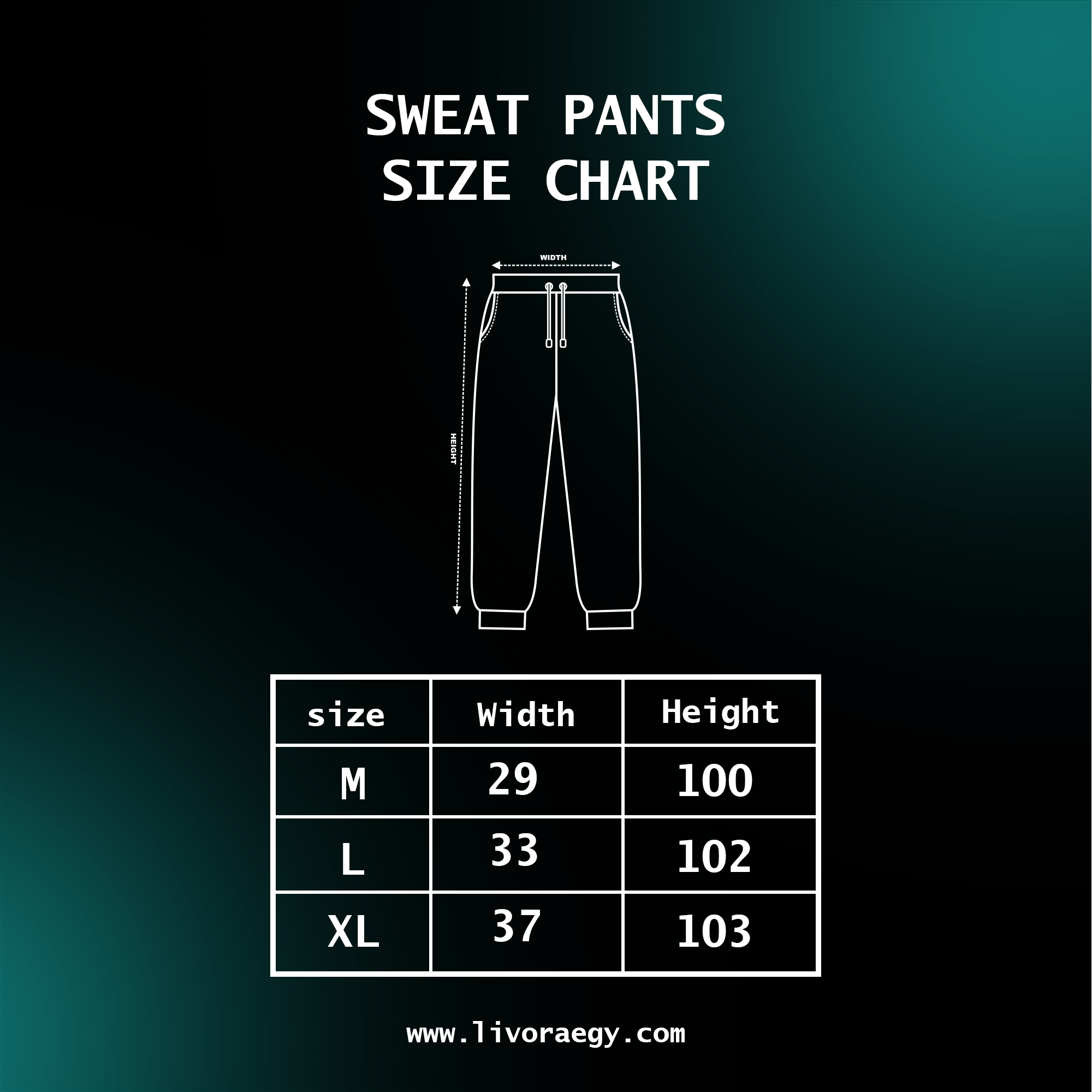 LOGO SWEATPANTS BLACK