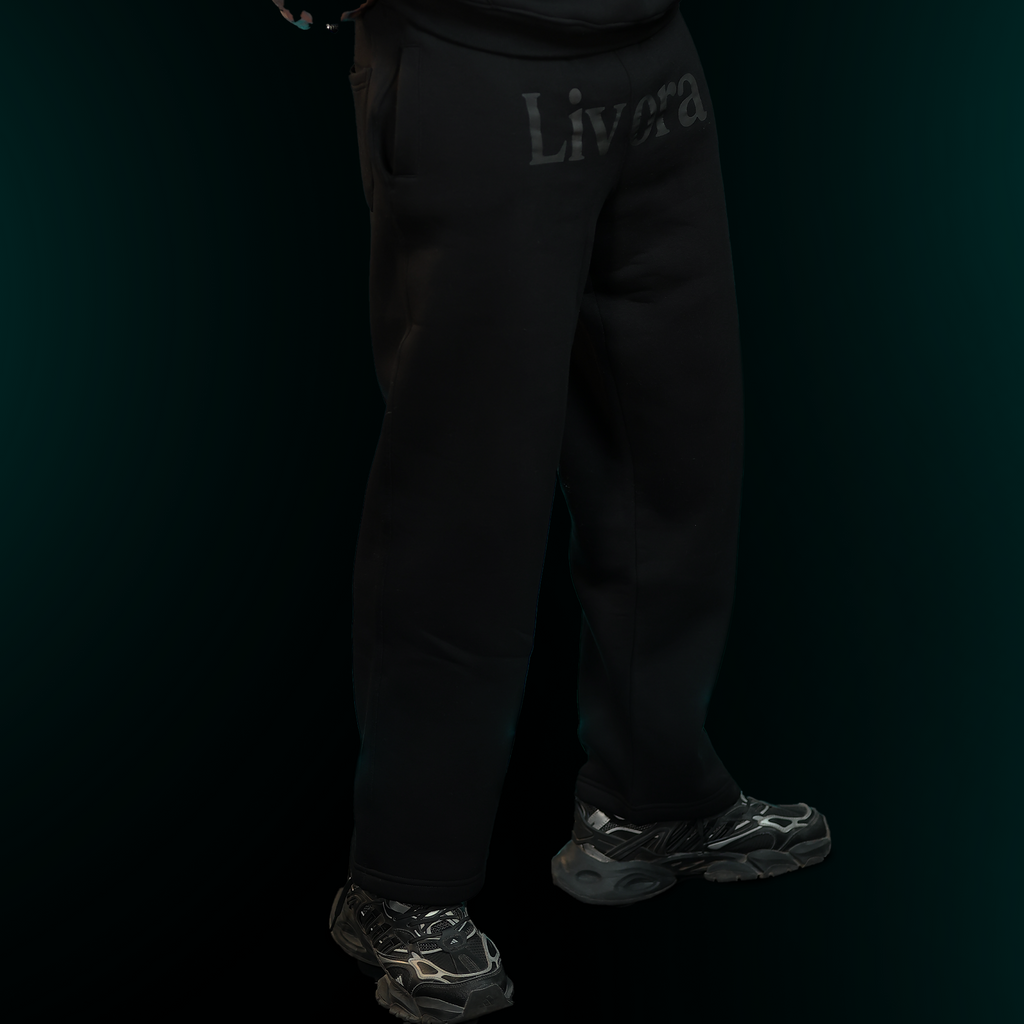 LOGO SWEATPANTS BLACK