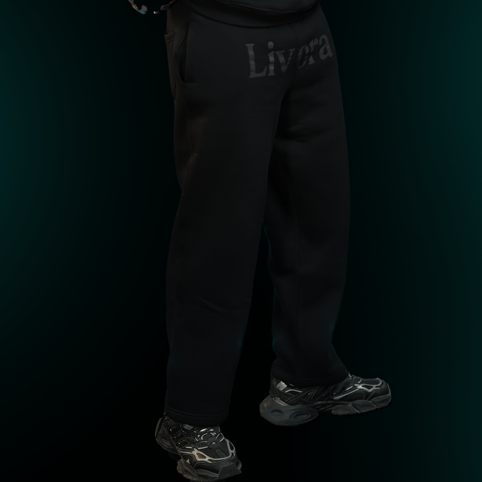 LOGO SWEATPANTS BLACK