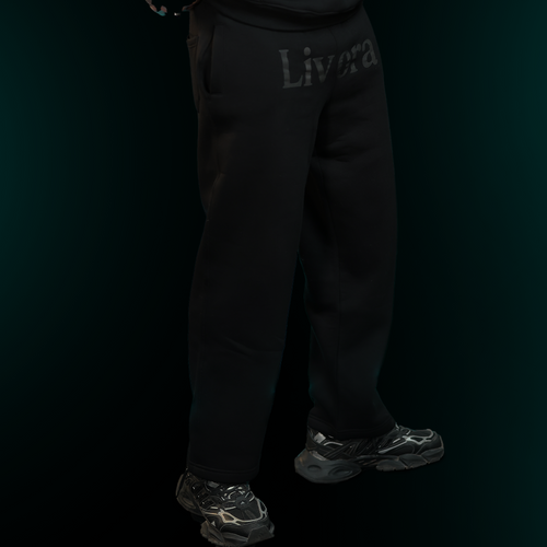 LOGO SWEATPANTS BLACK