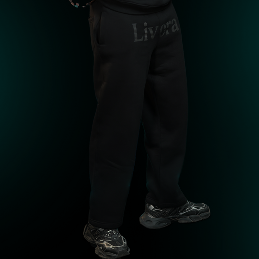 LOGO SWEATPANTS BLACK